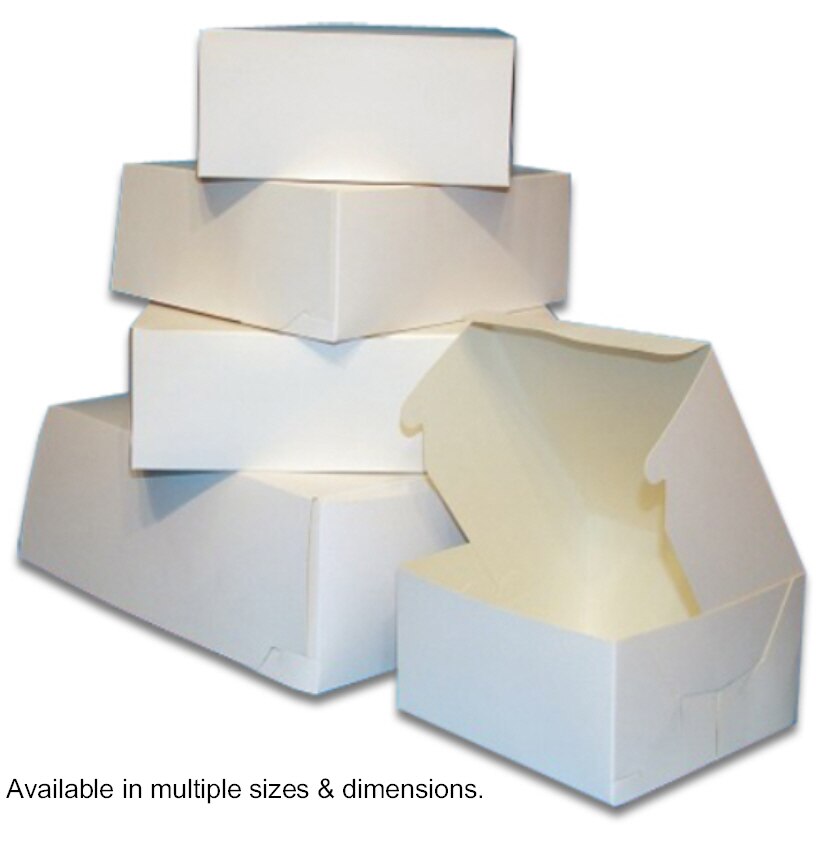 6.25 x 6.25 x 3.5 Cake Box (250 pcs)